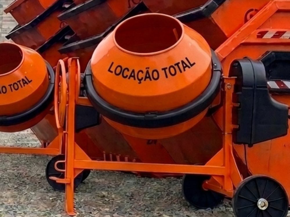 Betoneiras da Locação Total